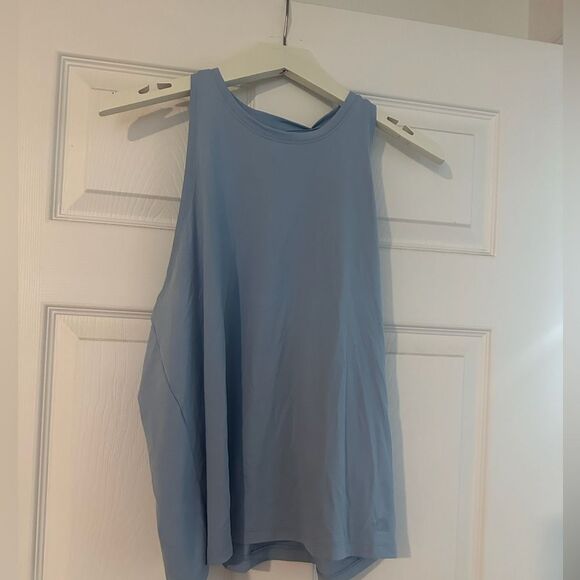The North Face Light Blue Racerback Tee - Picture 1 of 3